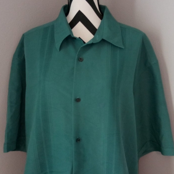 Claiborne | Shirts | Mens Teal 2xlt 